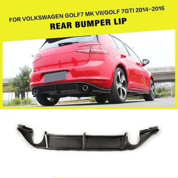 Car Styling Carbon Fiber Car Rear Bumper Lip Diffuser for VW Volkswagen GOLF 7 VII MK7 Standard And GTI 2014 - 2016
Car Styling Carbon Fiber Car Rear Bumper Lip Diffuser for VW Volkswagen GOLF 7 VII MK7 Standard And GTI 2014 - 2016