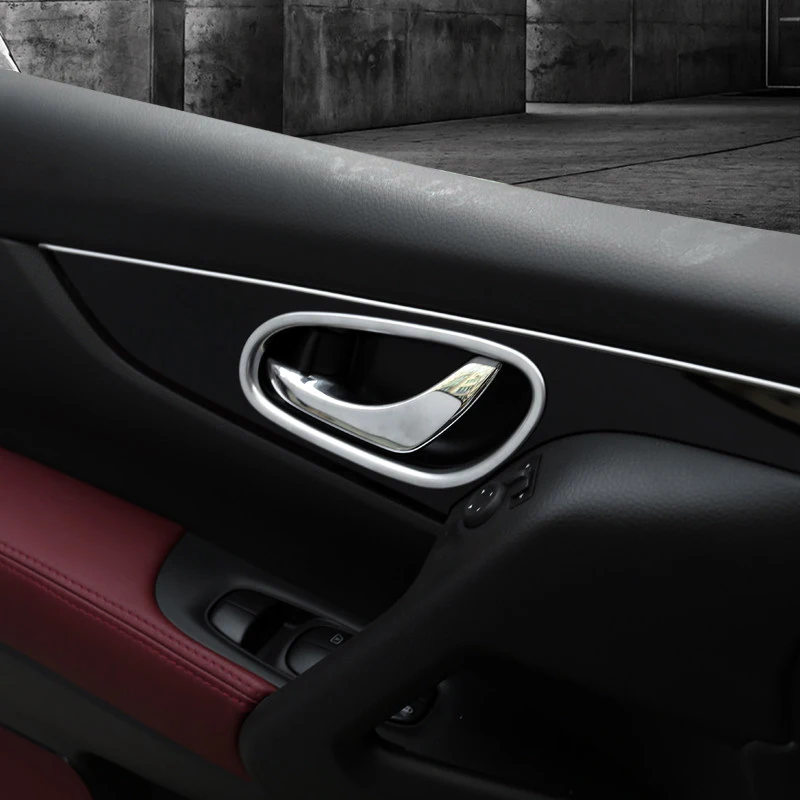 For Nissan Qashqai J11 2014 2015 2016 2017 2018 ABS Interior Car Door Handle Bowls Frame Cover Trim 4pcs Car Styling
For Nissan Qashqai J11 2014 2015 2016 2017 2018 ABS Interior Car Door Handle Bowls Frame Cover Trim 4pcs Car Styling