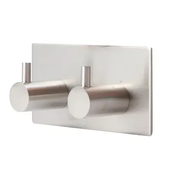3M Sticker Easy To Install Stainless Steel Hook Wall Adhesive Wall Door Clothes Coat Hat Towl Sundries Hanger Kitchen Bathroom
3M Sticker Easy To Install Stainless Steel Hook Wall Adhesive Wall Door Clothes Coat Hat Towl Sundries Hanger Kitchen Bathroom