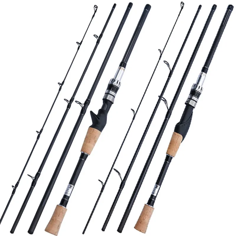 LidaFish Brand 4 sections 2.1 meters 2.4 meters hard fishing road Aachen short section carbon fishing rod portable fishing rod
LidaFish Brand 4 sections 2.1 meters 2.4 meters hard fishing road Aachen short section carbon fishing rod portable fishing rod