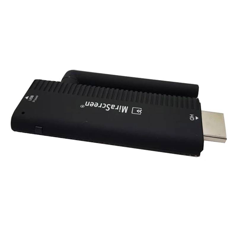 MiraScreen B4 Wireless HDMI Dongle 2.4GHz Media TV Stick Airplay DLNA HD 1080P Support Miracast/Andriod/ios/Window
MiraScreen B4 Wireless HDMI Dongle 2.4GHz Media TV Stick Airplay DLNA HD 1080P Support Miracast/Andriod/ios/Window