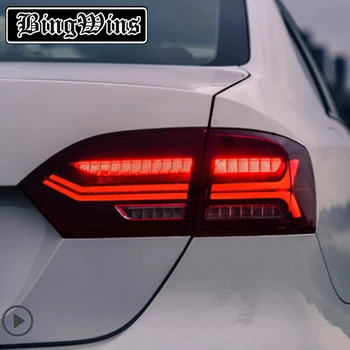 Car Styling Tail lamp For Volkswagen VW Jetta MK6 TailLight 2012-2014 LED DRL Moving Yellow Turn Signal Reverse light Rear Lamp
Car Styling Tail lamp For Volkswagen VW Jetta MK6 TailLight 2012-2014 LED DRL Moving Yellow Turn Signal Reverse light Rear Lamp
