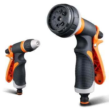Garden Hose Nozzles 8 Multifunction Water Gun hose Sprayer for Car Wash Cleaning Watering Lawn and Garden Sprinkle Garden Tool
Garden Hose Nozzles 8 Multifunction Water Gun hose Sprayer for Car Wash Cleaning Watering Lawn and Garden Sprinkle Garden Tool
