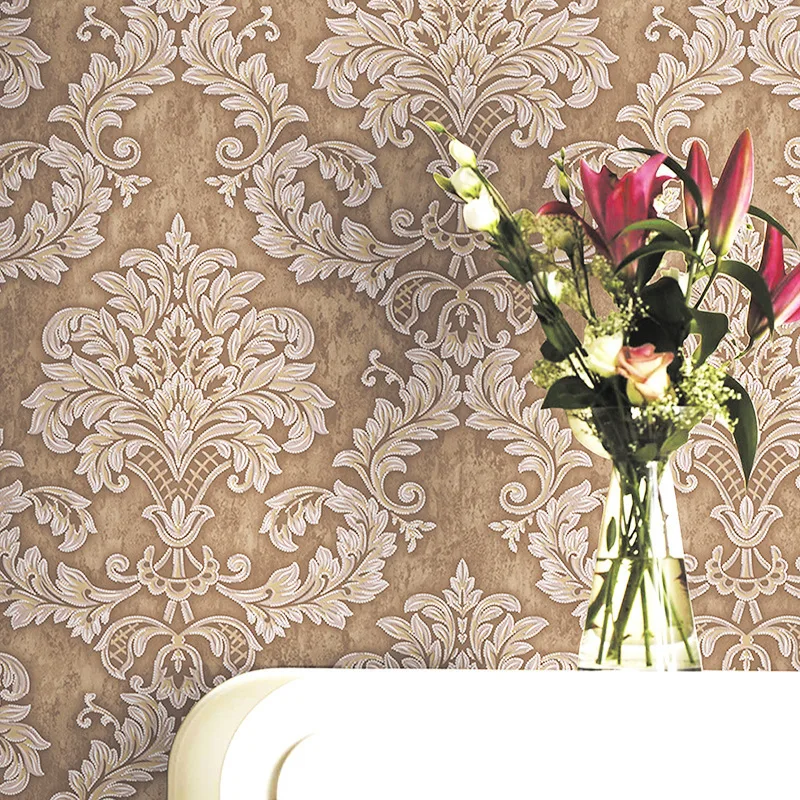 New 2019 Vintage 3d Floral Non-woven Fabric Wallpaper Retro Flower Design Victorian Wall Paper Roll Yellow/gray/blue/green
New 2019 Vintage 3d Floral Non-woven Fabric Wallpaper Retro Flower Design Victorian Wall Paper Roll Yellow/gray/blue/green