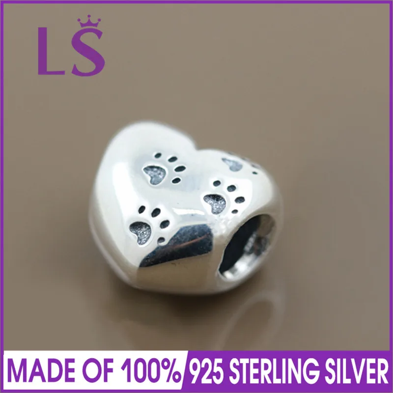 LS Jewelry 925 Silver Paws Prints Charms Fits Bangle Bracelet Beads Original Sterling Silver Jewelry For Women Gifts
LS Jewelry 925 Silver Paws Prints Charms Fits Bangle Bracelet Beads Original Sterling Silver Jewelry For Women Gifts