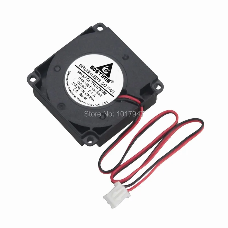 200Pieces lot Gdstime PC Computer Cooling Cooler DC Blower Fan 2 Pin 5V 4010S 40x40x10mm
200Pieces lot Gdstime PC Computer Cooling Cooler DC Blower Fan 2 Pin 5V 4010S 40x40x10mm