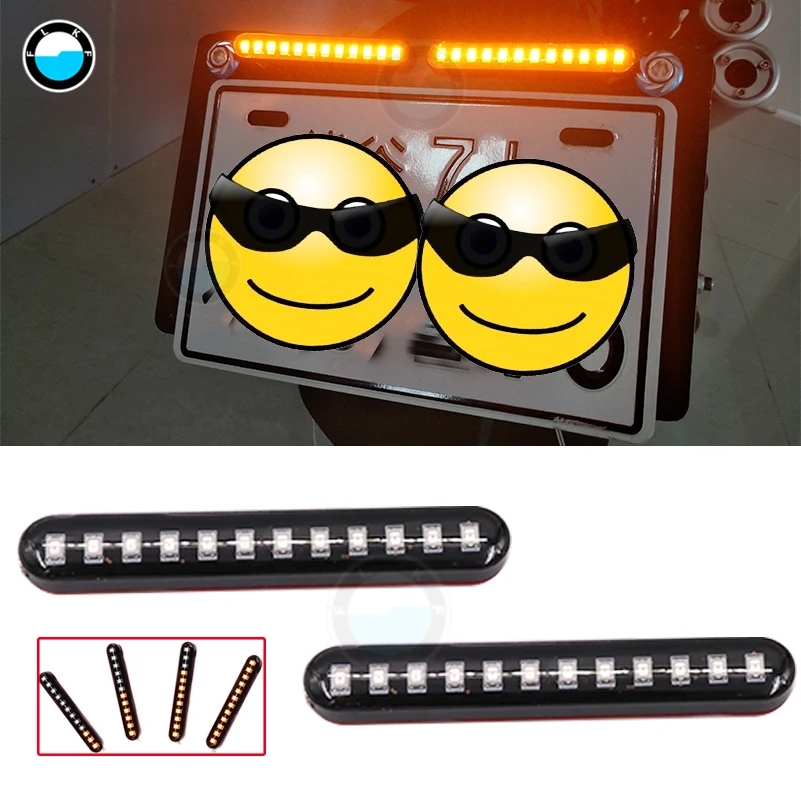 flowing water flicker led Motorcycle Car 12 LED LED Turn Signal Light Tail Brake Stop License Plate Lamp Rear Light
flowing water flicker led Motorcycle Car 12 LED LED Turn Signal Light Tail Brake Stop License Plate Lamp Rear Light