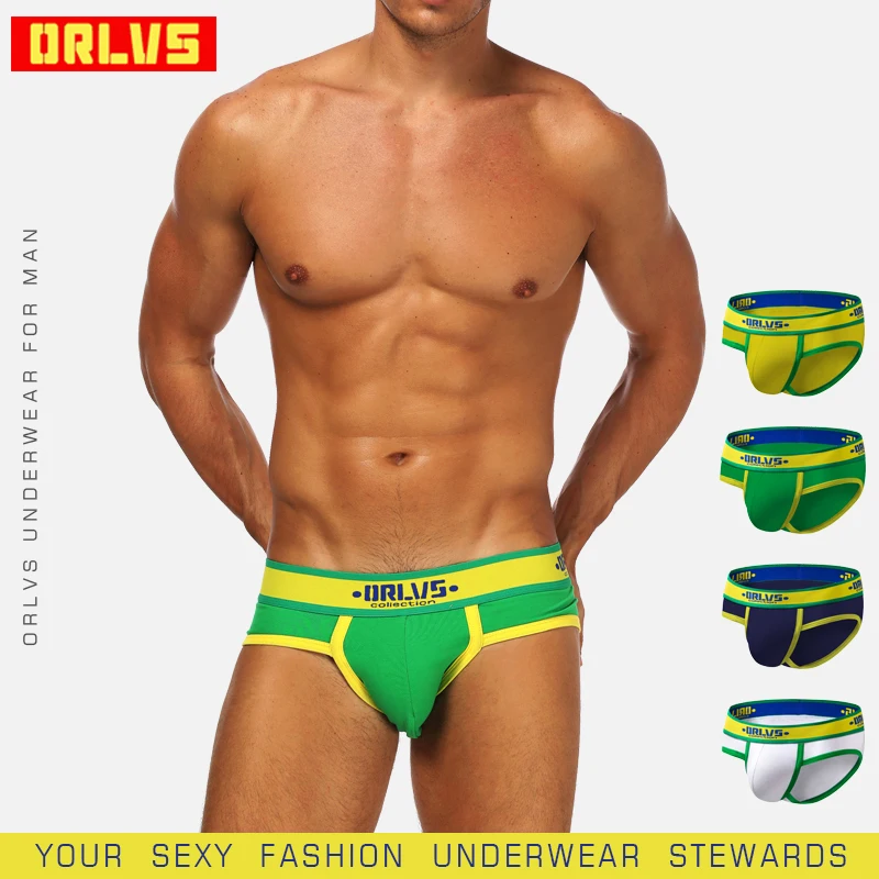 ORLVS Brand Sexy Men Briefs Men Underwear Quick Dry Breathable Cotton Cueca Tanga Men Underpants Male s Men Briefs Mesh OR179
ORLVS Brand Sexy Men Briefs Men Underwear Quick Dry Breathable Cotton Cueca Tanga Men Underpants Male s Men Briefs Mesh OR179