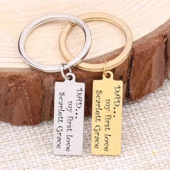 Daddy My First Love Key Chain Hand Carved Jewelry Daddy & Daughter Love Gift To Daddy Father's Day Girls Choose Key Fob
Daddy My First Love Key Chain Hand Carved Jewelry Daddy & Daughter Love Gift To Daddy Father's Day Girls Choose Key Fob
