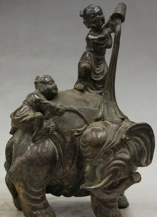 Details about 10" Chinese Folk Feng Shui Purple Brozne Tong Zi Kid Boy Clean Elephant Statue
Details about 10" Chinese Folk Feng Shui Purple Brozne Tong Zi Kid Boy Clean Elephant Statue