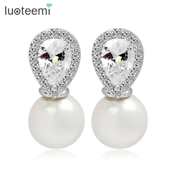 LUOTEEMI Women Noble Party Jewelry Small Size AAA WhiteSimulated-Pearl Fancy Stud Earrings for Office Lady Weddings
LUOTEEMI Women Noble Party Jewelry Small Size AAA WhiteSimulated-Pearl Fancy Stud Earrings for Office Lady Weddings