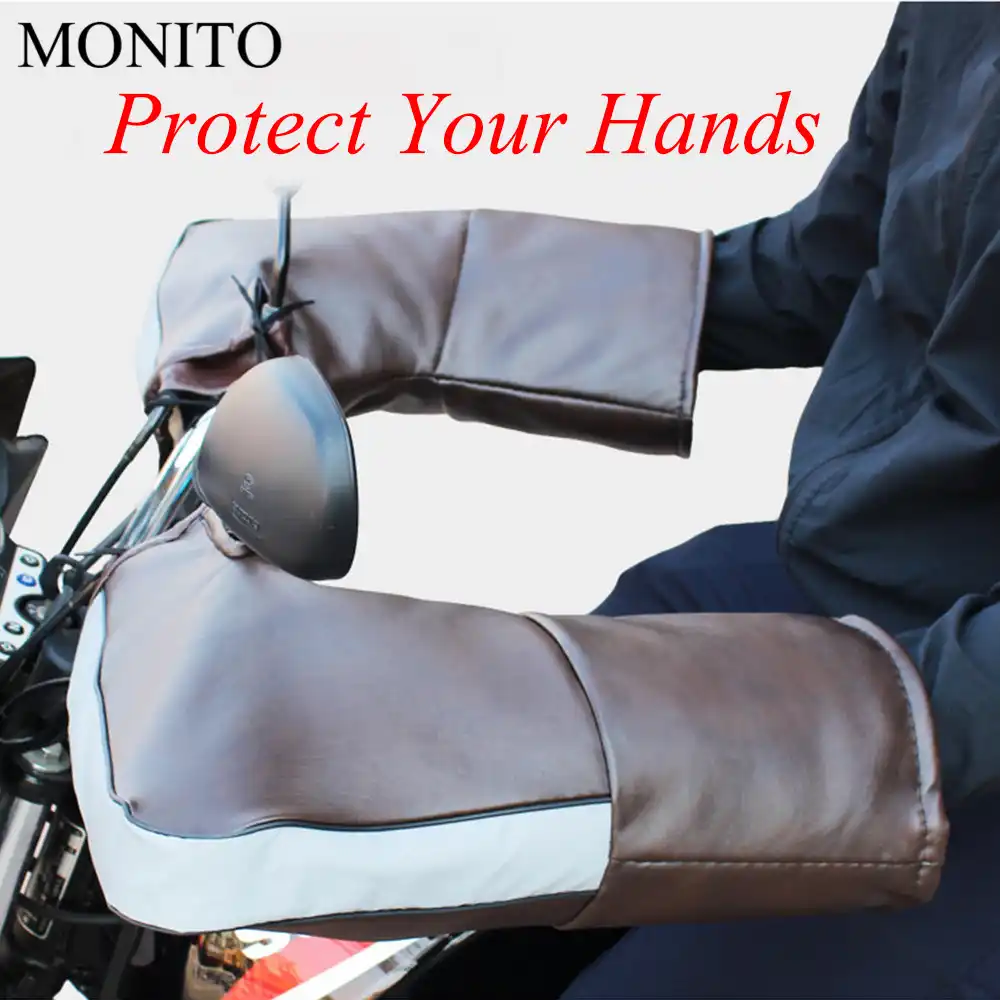 motorcycle cold weather handlebar covers