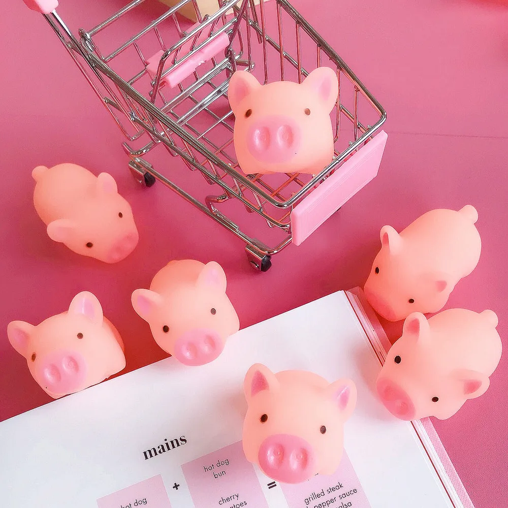 3 pieces/batch pink scream rubber pig toys cheep gift baby toys prank surprise toys pink pig free shipping
3 pieces/batch pink scream rubber pig toys cheep gift baby toys prank surprise toys pink pig free shipping