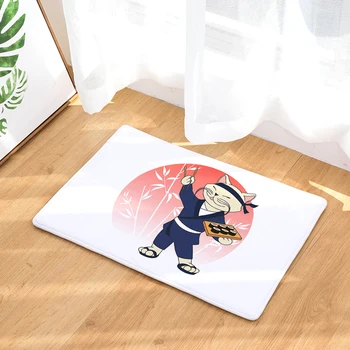 Flannel Lucky Cat door mats Household bathroom door mats foot mats long bedroom mats
Flannel Lucky Cat door mats Household bathroom door mats foot mats long bedroom mats