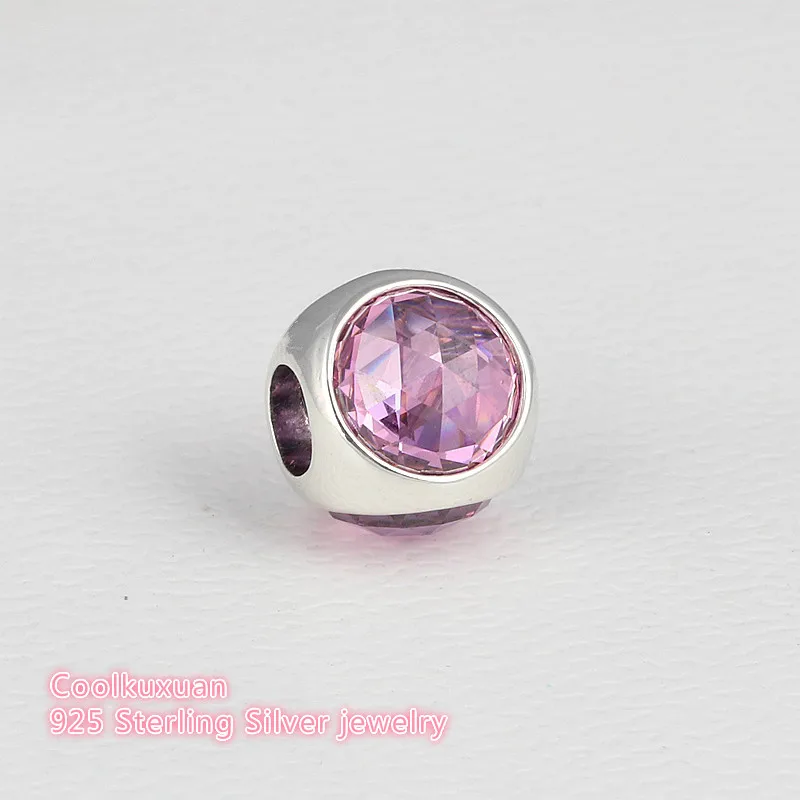 Spring Pink CZ Radiant Droplet Faceted Charms Beads Fits Pandora bracelets Making Authentic 925 Sterling-Silver-Jewelry
Spring Pink CZ Radiant Droplet Faceted Charms Beads Fits Pandora bracelets Making Authentic 925 Sterling-Silver-Jewelry
