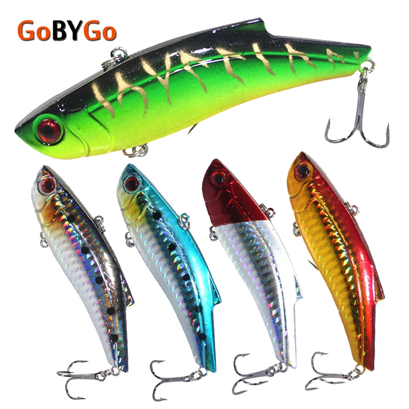 GoByGo 1PCS 9cm Winter VIB Fishing Lure 28g Hard Bait Inside Ice Sea Fishing Tackle Diving Swivel Jig Metal Wobbler Lure
GoByGo 1PCS 9cm Winter VIB Fishing Lure 28g Hard Bait Inside Ice Sea Fishing Tackle Diving Swivel Jig Metal Wobbler Lure