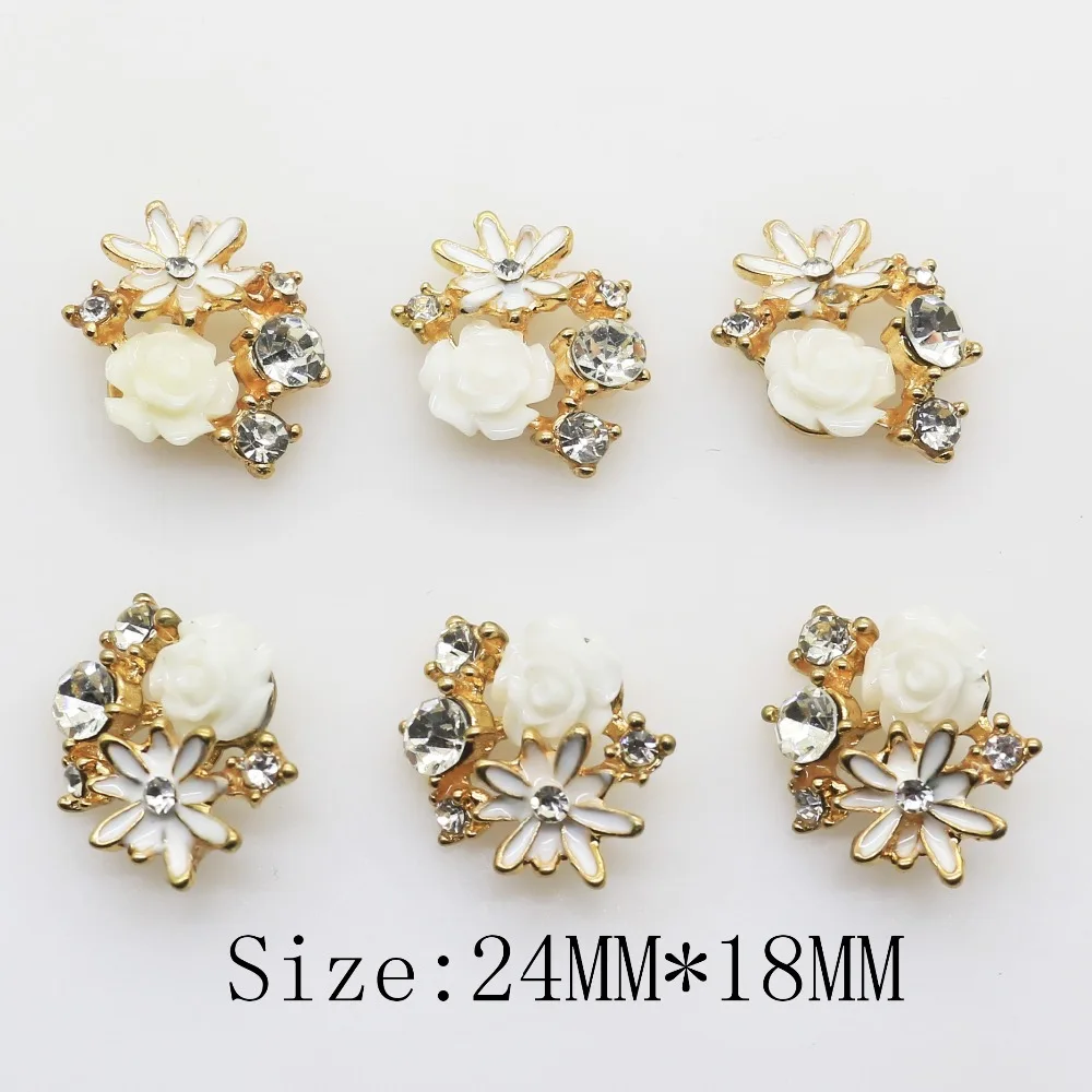 NEW 10pcs Flowers Alloy buttons/Rhinestone Resin Metal button Flatback Wedding decoration Button
NEW 10pcs Flowers Alloy buttons/Rhinestone Resin Metal button Flatback Wedding decoration Button