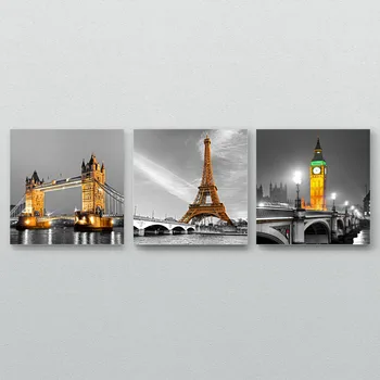 3 Panel Modern Paris Effiel Tower Painting Picture City Building Bridge Landscape Painting Canvas Wall Art Frame Art W/0524
3 Panel Modern Paris Effiel Tower Painting Picture City Building Bridge Landscape Painting Canvas Wall Art Frame Art W/0524