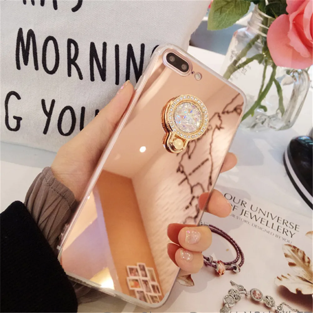 Plating Metal Mirror Back Case for Huawei Mate 20 P30 Pro Y9 2019 Bling Fitted Cover for Honor 8C 10 Lite With FInger Ring Stand
Plating Metal Mirror Back Case for Huawei Mate 20 P30 Pro Y9 2019 Bling Fitted Cover for Honor 8C 10 Lite With FInger Ring Stand