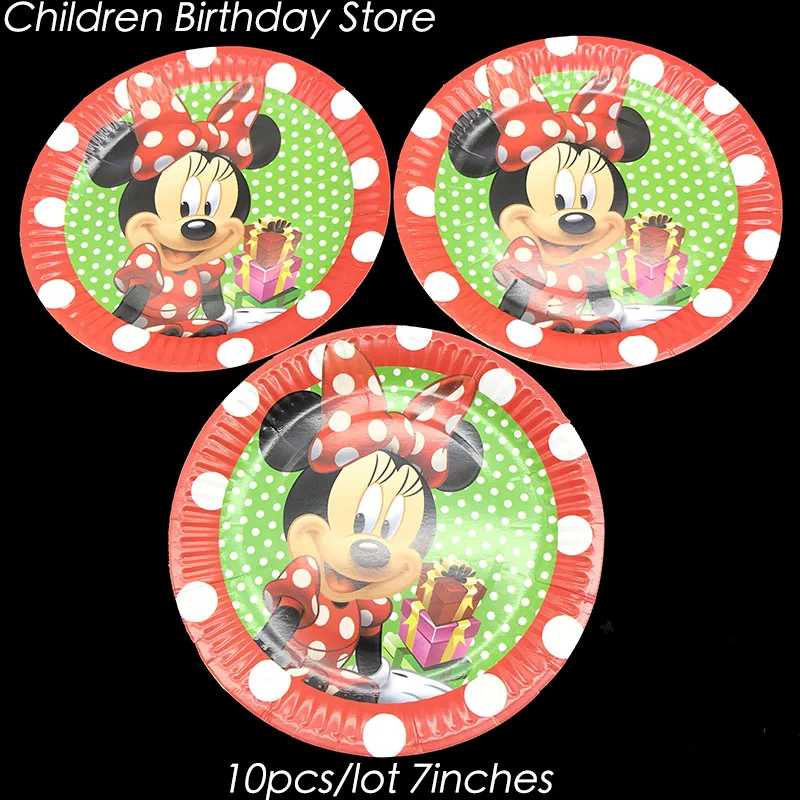 10pcs/lot Minnie disposable plates Minnie theme birthday party decorations Minnie Mouse theme party supplies
10pcs/lot Minnie disposable plates Minnie theme birthday party decorations Minnie Mouse theme party supplies