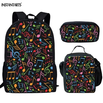 INSTANTARTS Music Note Design Casual Backpack Boys Girls Students Large School Bags Set Women Men Shoulder Backpack Mochilas
INSTANTARTS Music Note Design Casual Backpack Boys Girls Students Large School Bags Set Women Men Shoulder Backpack Mochilas