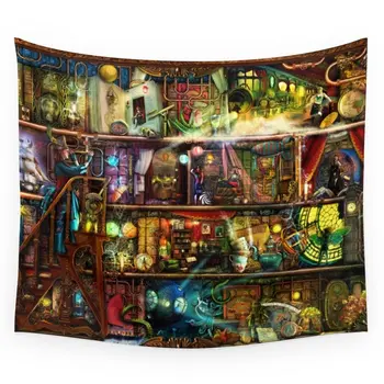 The Fantastic Voyage - A Steampunk Book Shelf Wall Tapestry Wedding Party Gift Bedspread Beach Towel Yoga Picnic Mat 
The Fantastic Voyage - A Steampunk Book Shelf Wall Tapestry Wedding Party Gift Bedspread Beach Towel Yoga Picnic Mat