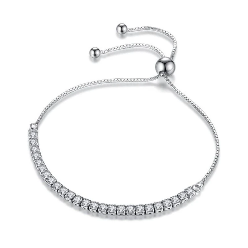 KOFSAC Hot Sale Exquisite CZ Adjustable Bracelet & Bangles 925 Sterling Silver Bracelets For Women Jewelry Gifts Pulseras Mujer
KOFSAC Hot Sale Exquisite CZ Adjustable Bracelet & Bangles 925 Sterling Silver Bracelets For Women Jewelry Gifts Pulseras Mujer