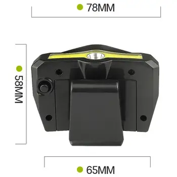 3 Pack 350 Lumens Led Cap Light Clip head light lamp 2 Modes Rotatable Cob Ball Hat Lamp Power For Reading Fishing Working Wal
3 Pack 350 Lumens Led Cap Light Clip head light lamp 2 Modes Rotatable Cob Ball Hat Lamp Power For Reading Fishing Working Wal