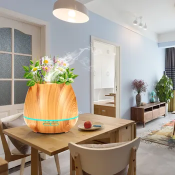 KBAYBO 550ml Aroma Essential Oil Diffuser Wood Grain electric Ultrasonic Air Humidifier with LED Lights for Home Office
KBAYBO 550ml Aroma Essential Oil Diffuser Wood Grain electric Ultrasonic Air Humidifier with LED Lights for Home Office