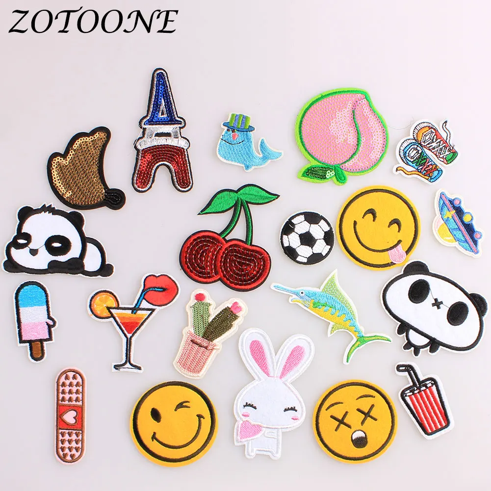 ZOTOONE UFO Iron on Patches for Clothing Sequin Cherry Animal Rabbit Custom Embroidery Patch Applique Clothes Decoration Pride E
ZOTOONE UFO Iron on Patches for Clothing Sequin Cherry Animal Rabbit Custom Embroidery Patch Applique Clothes Decoration Pride E