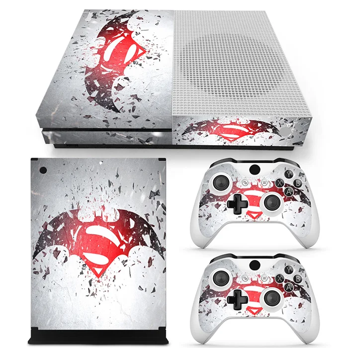 Cool Batman Protector cover decal for XBOX ONE S console and 2 controller skin sticker game accessory
Cool Batman Protector cover decal for XBOX ONE S console and 2 controller skin sticker game accessory