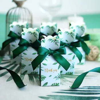 50PCS Mori Wedding Candy Box Gift Bag Green Fishtail Paper Candy Box for Baby Shower Birthday Party Decoration
50PCS Mori Wedding Candy Box Gift Bag Green Fishtail Paper Candy Box for Baby Shower Birthday Party Decoration