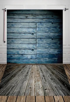 5x7ft Vintage Blue Wooden Wall and Floor Backdrop Custom Photo Prop backgrounds D-985
5x7ft Vintage Blue Wooden Wall and Floor Backdrop Custom Photo Prop backgrounds D-985
