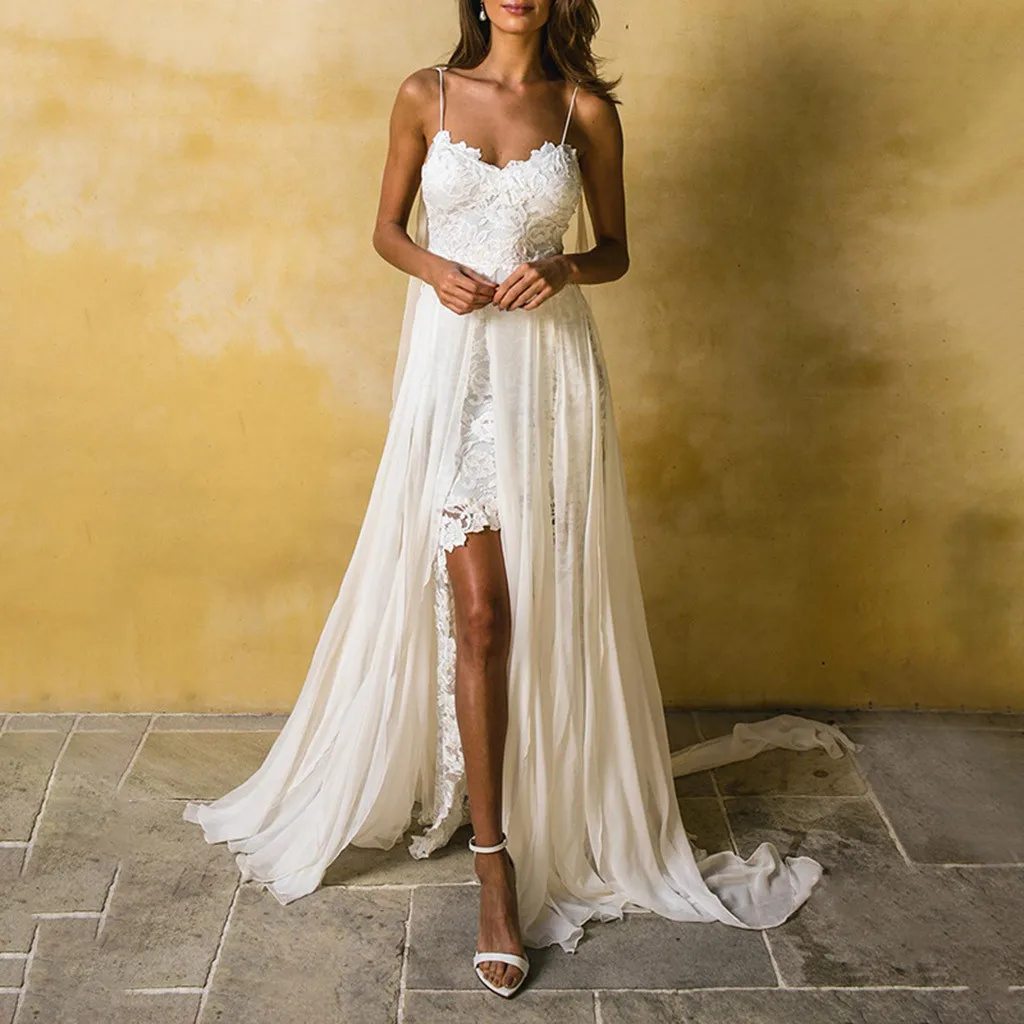 Summer Women Dress 2019 Elegant Sexy Bohemian Solid color lace part Dress Sundress White maxi Dress Female vestidos
Summer Women Dress 2019 Elegant Sexy Bohemian Solid color lace part Dress Sundress White maxi Dress Female vestidos