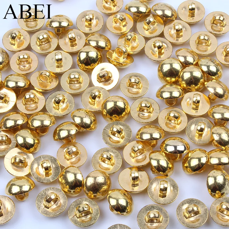 100pcs/lot 15mm Metal Color Round Button DIY Sewing Clothes Ornaments Shank Gold buttons for Garments Shirts Handmade Material
100pcs/lot 15mm Metal Color Round Button DIY Sewing Clothes Ornaments Shank Gold buttons for Garments Shirts Handmade Material