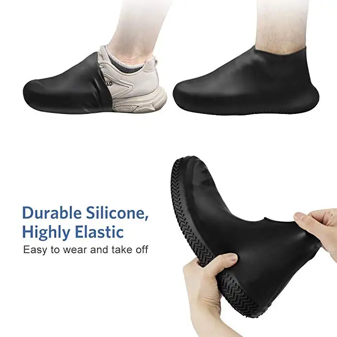 Silicone Outdoor Non-slip Waterproof Shoe Covers Portable Rain Boots Rainproof Shoes Cover Men Women Teens Anti-sand Shoe Cover
Silicone Outdoor Non-slip Waterproof Shoe Covers Portable Rain Boots Rainproof Shoes Cover Men Women Teens Anti-sand Shoe Cover