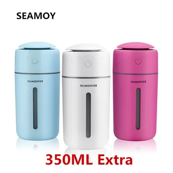 Ultrasonic Air Humidifier Essential Oil Diffuser With 7 Color Lights Electric Aromatherapy USB Humidifier Car Aroma Diffuser
Ultrasonic Air Humidifier Essential Oil Diffuser With 7 Color Lights Electric Aromatherapy USB Humidifier Car Aroma Diffuser