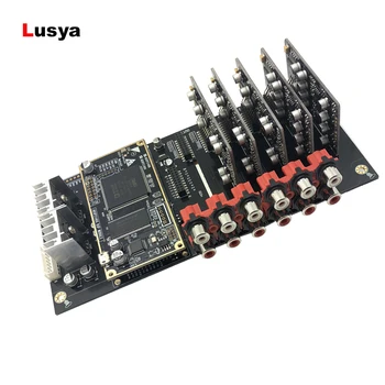 Electronic Crossover ADSP21489 Development Board 4 in 8 out processor ADC PCM1804 Input board DAC PCM1798 output board B4-007
Electronic Crossover ADSP21489 Development Board 4 in 8 out processor ADC PCM1804 Input board DAC PCM1798 output board B4-007