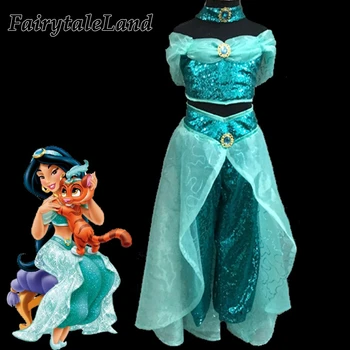 Girls Jasmine costume kids Halloween costumes belly dance clothing Aladdin and the Magic Lamp Princess Jasmine cosplay costume
Girls Jasmine costume kids Halloween costumes belly dance clothing Aladdin and the Magic Lamp Princess Jasmine cosplay costume