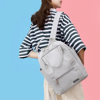 Trend Women Backpack Korea Style Female College Students Back Pack Schoolbag For teenager Girls High Quality Nylon Backpacks
Trend Women Backpack Korea Style Female College Students Back Pack Schoolbag For teenager Girls High Quality Nylon Backpacks