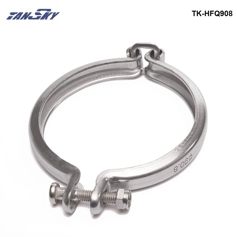 TANSKY- Turbocharger Turbine Exhaust Clamp 90.8mm TD05 TD06 Turbo Flange For Subaru TK-HFQ908