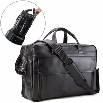 Tiding Men's Nappa Leather Large 17" Laptop Satchel Multi functional Briefcase Messenger Shoulder Bag Bussiness Office Satchel
Tiding Men's Nappa Leather Large 17" Laptop Satchel Multi functional Briefcase Messenger Shoulder Bag Bussiness Office Satchel