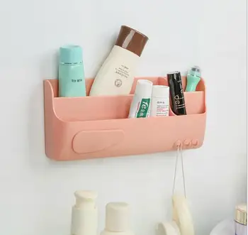 1PC Wall-mounted Storage Box Candy Color Cosmetic Storage Boxes Sundry Rack Organizer Plastic Shelf Wall Hanging Bracket OK 0538
1PC Wall-mounted Storage Box Candy Color Cosmetic Storage Boxes Sundry Rack Organizer Plastic Shelf Wall Hanging Bracket OK 0538