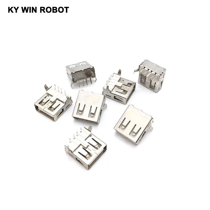 Free shipping 10PCS/LOT AF90 degree USB Type A female flat boundless female charging socket interface computer USB Connector
Free shipping 10PCS/LOT AF90 degree USB Type A female flat boundless female charging socket interface computer USB Connector