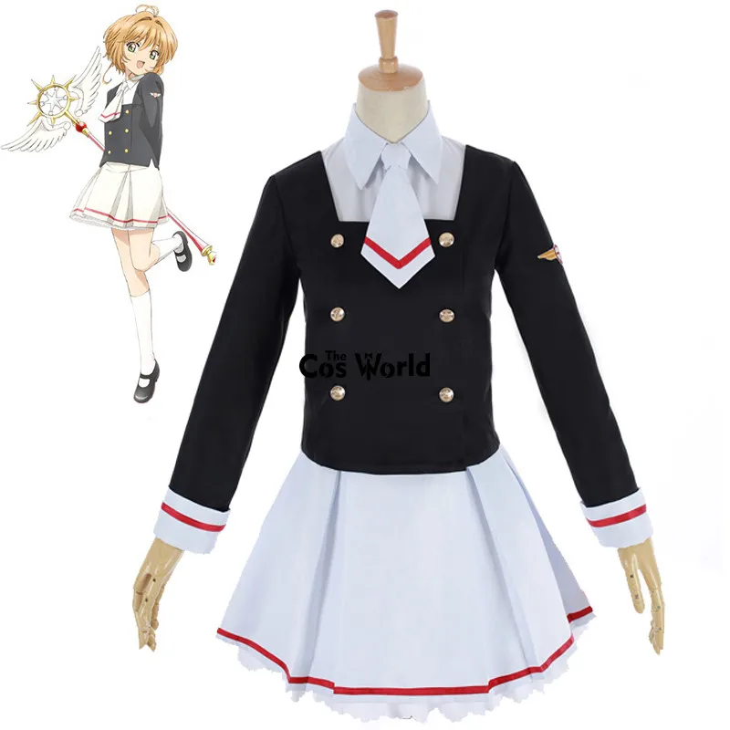 Cardcaptor Sakura CLEAR CARD Kinomoto Sakura Li Syaoran Junior High School Uniform Tops Dress Coat Pants Outfit Cosplay Costumes
Cardcaptor Sakura CLEAR CARD Kinomoto Sakura Li Syaoran Junior High School Uniform Tops Dress Coat Pants Outfit Cosplay Costumes