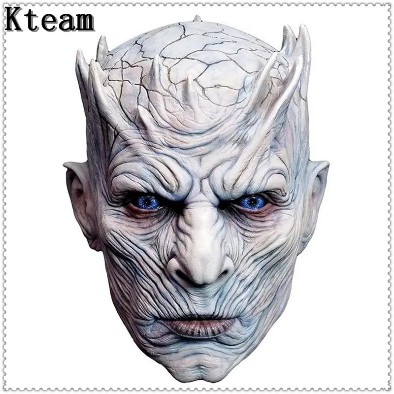 Adult Scary Latex Game of Thrones Night King Party Masks Cosplay Full Walker Face Halloween Mask Zombie Movie Costume Mask Props
Adult Scary Latex Game of Thrones Night King Party Masks Cosplay Full Walker Face Halloween Mask Zombie Movie Costume Mask Props