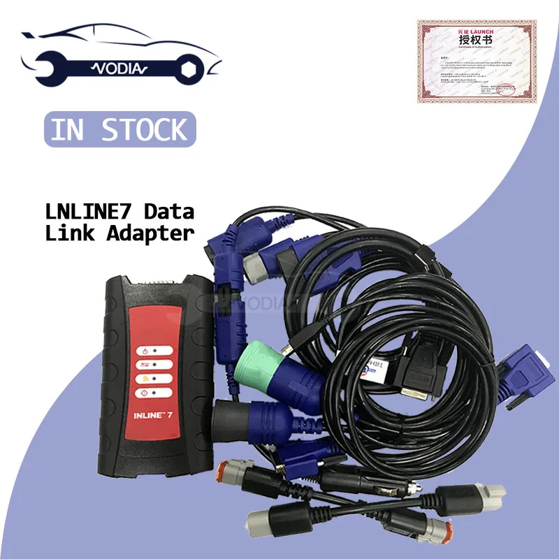 New Inline7 Data Link Adapter Insite V8.3 pro software truck diagnostic tool for Diagnostic scanner for excavators
New Inline7 Data Link Adapter Insite V8.3 pro software truck diagnostic tool for Diagnostic scanner for excavators