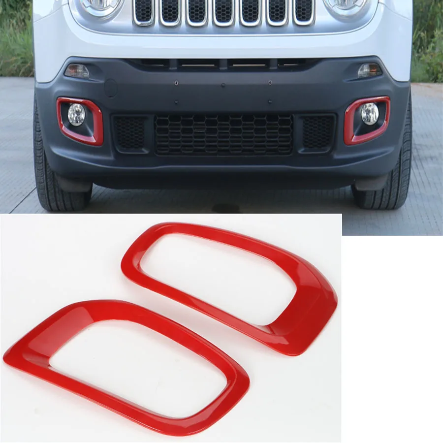 YAQUICKA For Jeep Renegade 2015 2016 Car Styling 2Pc/Set Chrome ABS Exterior Front Fog Lamp light Trim Decor Frame Sticker Cover
YAQUICKA For Jeep Renegade 2015 2016 Car Styling 2Pc/Set Chrome ABS Exterior Front Fog Lamp light Trim Decor Frame Sticker Cover