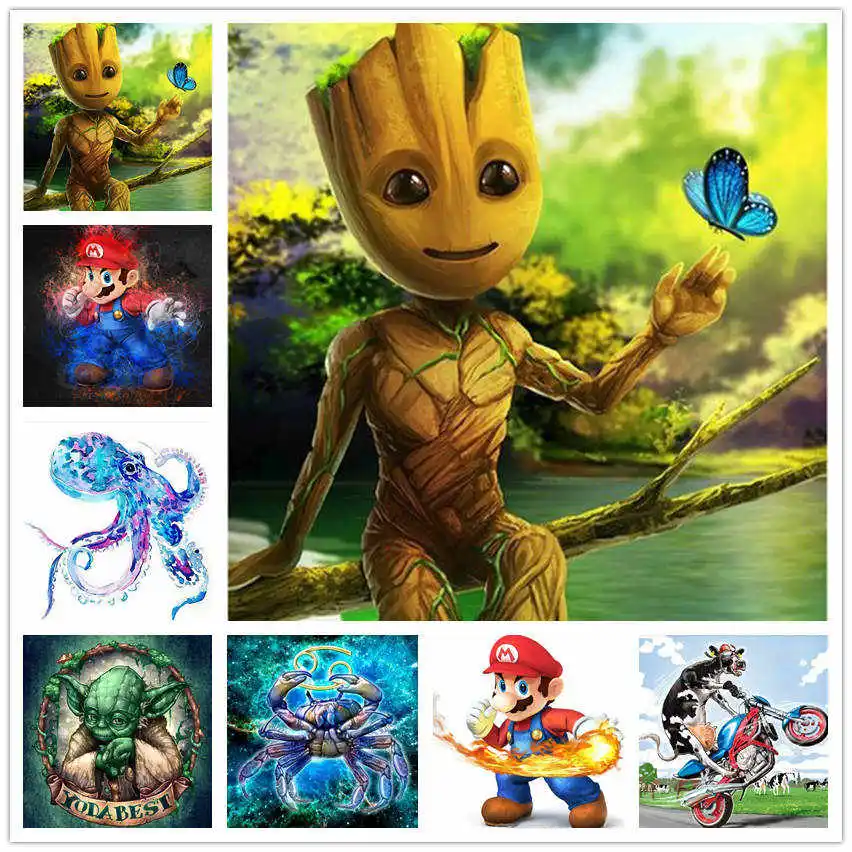 Diy 5D Diamond Embroidery Cartoon Diamond Mosaic Cartoon Anime Diamond Painting Kits Daimond-painting Cat Mother's Day Gift
Diy 5D Diamond Embroidery Cartoon Diamond Mosaic Cartoon Anime Diamond Painting Kits Daimond-painting Cat Mother's Day Gift