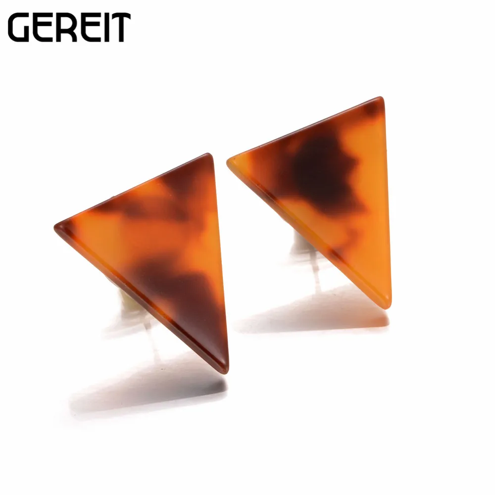 2019 New Arrival Acrylic Triangle Stud Earrings Personalized Geometric Fashion Jewelry For Women Bijoux Accessories Gifts
2019 New Arrival Acrylic Triangle Stud Earrings Personalized Geometric Fashion Jewelry For Women Bijoux Accessories Gifts